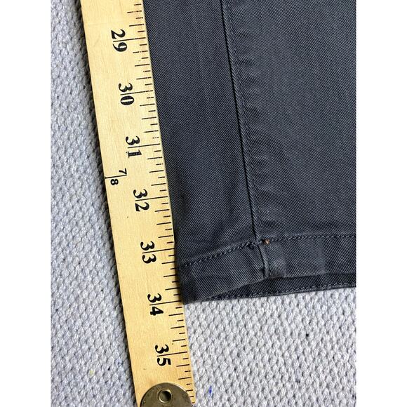 Dockers Utility Jeans Mens 38X34 Graphite Gray Straight Side Zip Pocket Y2K - Picture 11 of 12